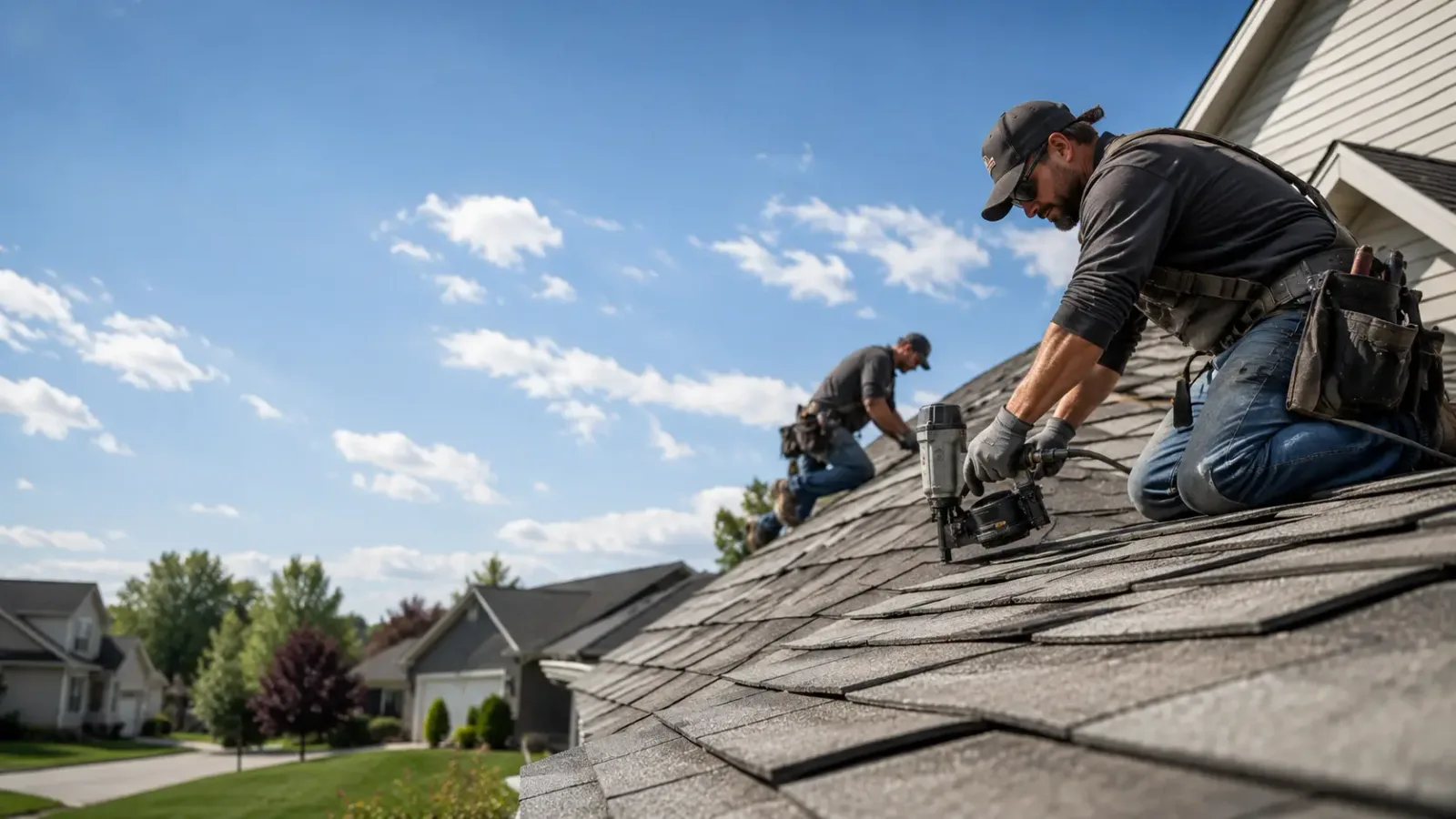 Storm Damage Roof Repair in Muldrow, OK near me